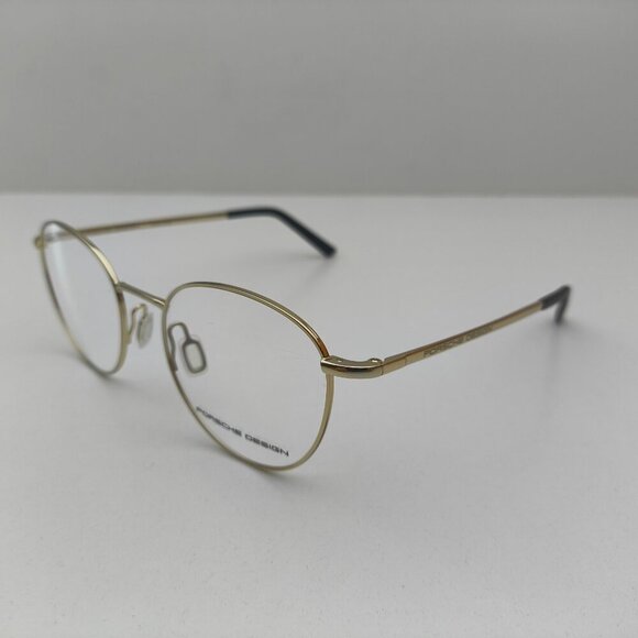 🕶️Made in Italy! Porsche Design P8759 Pale Gold Eyeglasses 51/19 140 /EUM155🕶️ - Picture 3 of 11